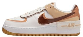 NIKE DZ1847-106 Air Force 1 Shadow Mujer Sail/Flax/Sesame/Brown EU 38.5