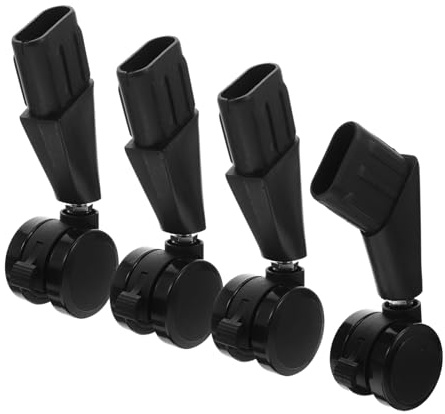 iplusmile 4pcs Heavy Duty Office Chair Caster Wheels Replacement Quiet Rolling Casters for Hardwood Carpet Soft Floors Smooth Swivel Computer Chair Wheels