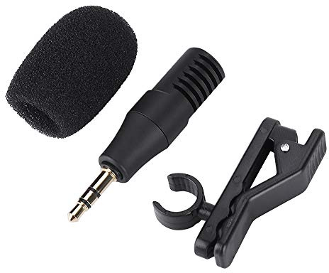 BAFOVY Tragbares -Kondensatormikrofon, Unidirektionale Aluminiumlegierung, 3,5-mm-Klinkenstecker, Ideal für Smartphones und PC-Aufnahmen