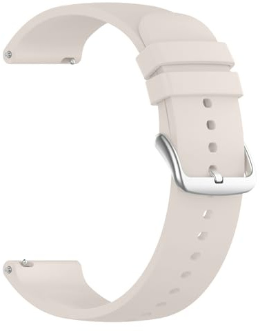Aurrain 20mm Silikon klockarmband för Samsung Galaxy Watch Active 2 40mm/44mm/Galaxy Watch 4/5/6/7,unisex mjukt sportersättningsarmband.