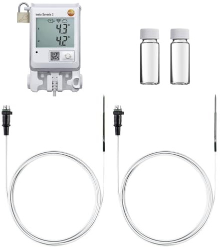 testo - Saveris 2 - 0572 2103 - Set zur Überwachung der Temperatur in Kühlschränken und anderen kühlenden Einrichtungen