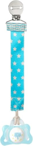 Chicco 00009341200000 Schnullerband Boy, blau