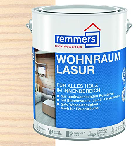 Remmers Wohnraum-Lasur (10 l, weiß)