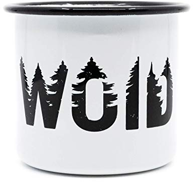 Bayerische Emaille Tasse - Woid