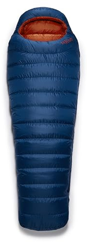 Rab Ascent 700 Schlafsack, Ink, Regular Right