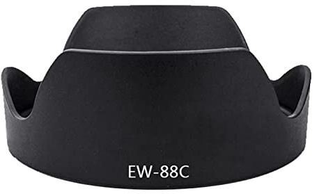 Mllepjdh EW-88C EW88C Pare-soleil de protection pour objectif d'appareil photo EF 24-70 F/2.8L II Remplacement de 82 mm de diamètre