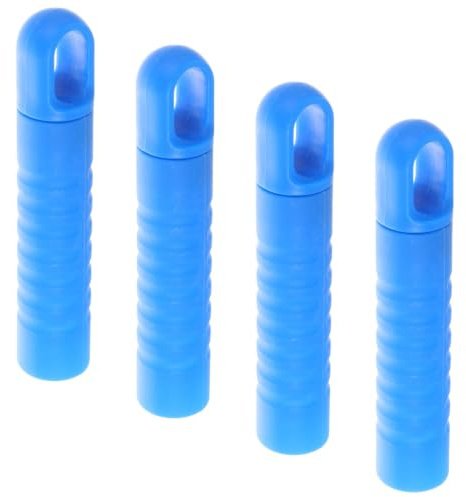 ULTECHNOVO Mop Handle End Caps 5.71In Replacement Grip Covers with Hanging Hole for Brooms Mops and Floor Brushes Ergonomic Non-Slip Mop Rod Handle Accessories Set of 4