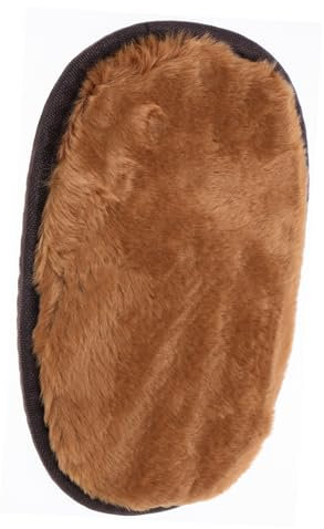 VALICLUD Guantes para Pulir Zapatos De Lana Imitación Suave Guantes para Limpiar Cuero Y Cuidado De Calzado Multiusos para Limpieza De Automóviles Y Botas