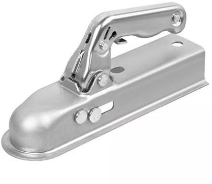 BMLGPGBCDW Coche Enganche Acoplamiento Remolque Universal 50 Mm para Remolques Sin Frenos hasta 750 Kg Montaje Acoplador Remolque Accesorios