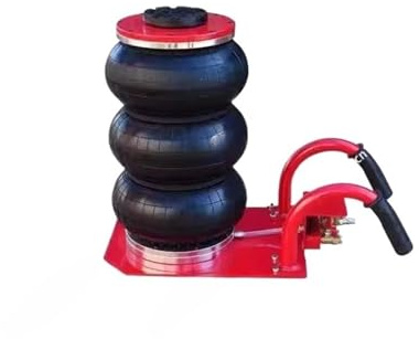DUOCAI Air Powered Balloon Air Jack Automobile Air Jack 3 Ton/6600 lbs Triple Bag Air Jack, Airbag Jack with Six Steel Pipes Fast Lifting Pneumatic Jack
