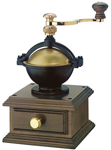 Zassenhaus 0000040128 Kaffeemühle La Paz dunkel gebeizt, Holz, braun, 14,5 x 23,4 x 14,5 cm