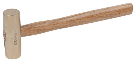 KS Tools 963.2142 BRONZEplus Maschinistenhammer, 500g, amerikanische Form