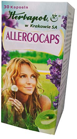 Allergocaps - mit Schwarznessel Samen Extrakt (Perilla frutescens), 30 Kapseln, bei Allergie, nebenwirkungsfrei, bei Pollen- Nahrungsmittel- Milbenallergie, Heuschnupfen, perillaöl, tabletten