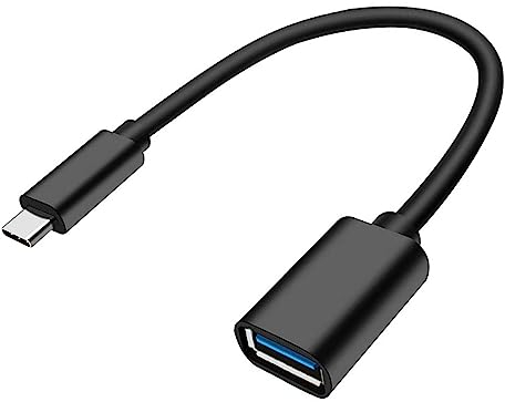 EasyULT USB C to USB 3.0 Adapter, USB Type C OTG Adapter, USB C Male to USB A Female Adapter for MacBook, Galaxy S9/S8/Tab S3, Samsung Galaxy S20 S21 S22 Pixel