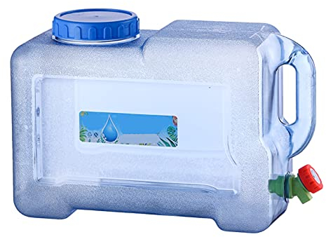 Bidon Agua Bidón Plástico 20L con Grifo Almacenamiento De Agua Contenedor De Agua Botella De Agua Bolsa De Agua Portador De Agua para Acampar Auto De Viaje Portátil Cubo De Agua(Size:Tres Piezas)