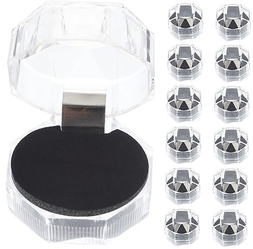 ABOOFAN 20stücke Ringbox Schmuck Geschenk Box Ring Etuis Für Hochzeit Verlobung Party Und Mehr Ring-organizer Mit Optimaler Lagerung Und Schutz Für Eheringe Und Verlobungsringe