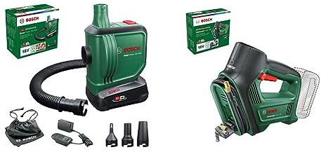 Bosch elektrische Luftpumpe/Luftpumpe für Luftmatratze EasyInflate 18V-500 & Luftpumpe/Luftkompressor UniversalPump 18V