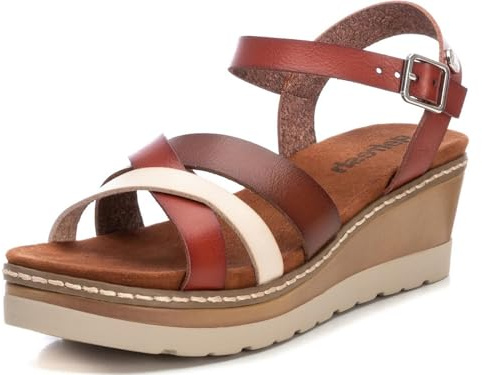 REFRESH 171785 Sandalias de mujer Camel (Tan), 39 EU