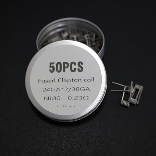 WratryParts - Bobinas Ni80 preconstruidas para tanque RDA RTA RDTA RDTA (0,23 ohm)