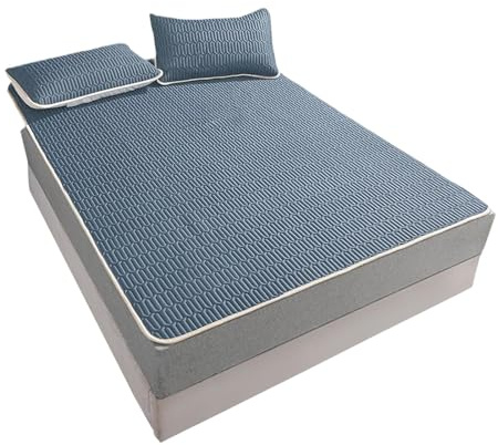 Alfombra refrescante de Verano, Alfombra de Cama Fresca de Verano, Alfombra de Cama para Dormitorio Individual de 70,87 x 78,74 Pulgadas - Las Personas Dobles de Estilo utilizan una Alfombra