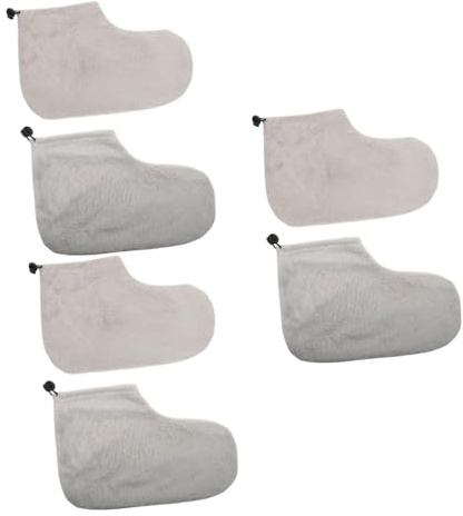 Beatifufu 3 Paia Di Crema Di Copertura Per Trattamento Alla Paraffina Per I Piedi
