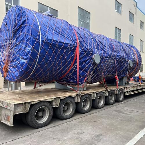Anhängernetz Ladungssicherungsnetz Gepäcknetz Netz-Zurrnetz Für LKW-Ladeflächenträger, Kommerzielles, Großes, UV-beständiges, Doppellagiges Anhängernetz Und Universelle Outdoor-Van-Dach-Einkaufsnetze