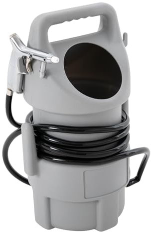 Mobile Sandstrahlanlage,SandstrahlgeräT,Sandstrahlen Sandstrahler Schlauch Druckluft,Mobil Sandstrahlpistole Mobiles Pneumatisches Sandstrahleimer Set,Profi Beweglich Satz Mit SandstrahlgeräTe