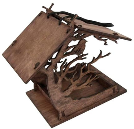 BUGUUYO Hängendes Vogelfutternest Aus Hochwertigem Material Für Garten DIY Vogelfutterhaus Mit Kreativem Design Wetterfeste Konstruktion Für Outdoor-Gebrauch