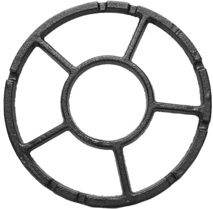 Sosoport Cast Iron Wok Trivet and Pot Stove Support Ring Non-slip Gas Cooker Stand Universal Wok Rack for Kitchen Cooking Accessories