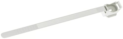 Fischer Lot de 40 colliers de serrage pour tuyaux et câbles, 16-63 mm, idéal pour tuyau rigide, 519809, blanc