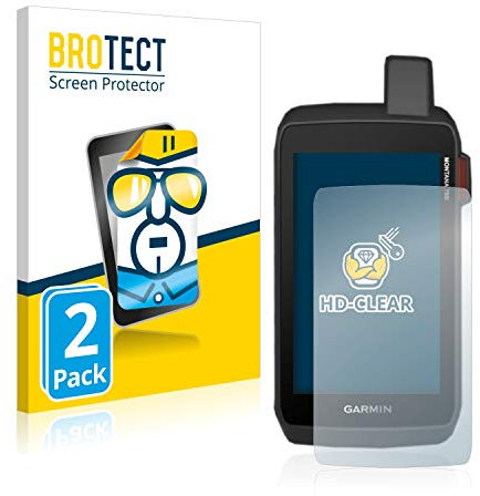 BROTECT (2 Stück Schutzfolie für Garmin Montana 700i Displayschutz Folie Made in Germany, Ultra-Klar