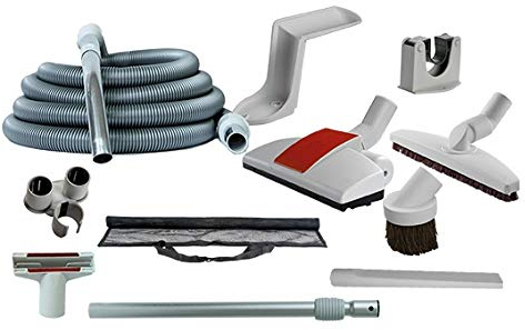 Kit di accessori per aspirapolvere centrale con tubo standard, adatto per molte marche e fornitori, lunghezza 10 metri