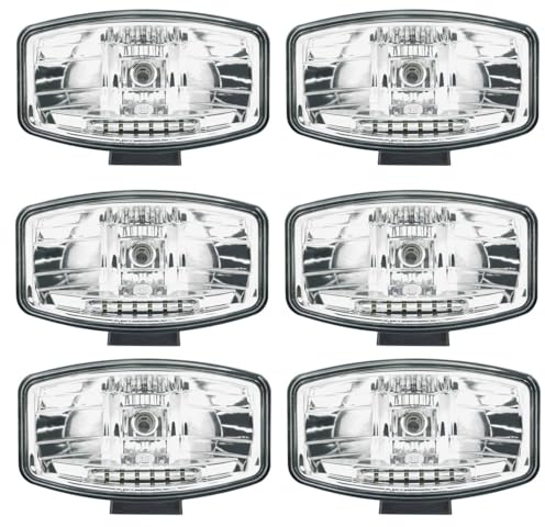 24/7 AUTO 6 x Halogen Combo Spot Positionsleuchten Birne + LED Lampen Rollbar LKW LKW