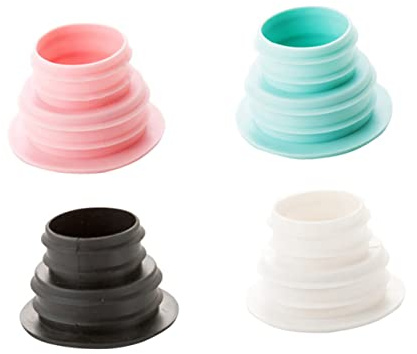 DOITOOL Joints Détanchéité En Silicone 4 Pièces Pour Siphon De Sol Machine À Laver Égout
