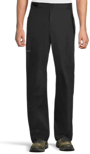 Marmot Män Minimalist Pertex Pant, Vattentäta Pertex-Byxor, Andningsbara Överdragsbyxor, Lätta Vandrings- Och Cykelbyxor, Vindtäta Trekkingbyxor, Black, M