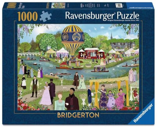 Ravensburger Puzzle 12001497 - Att se och ses - 1000-bitars Bridgerton-pussel för vuxna och barn från 14 år och äldre