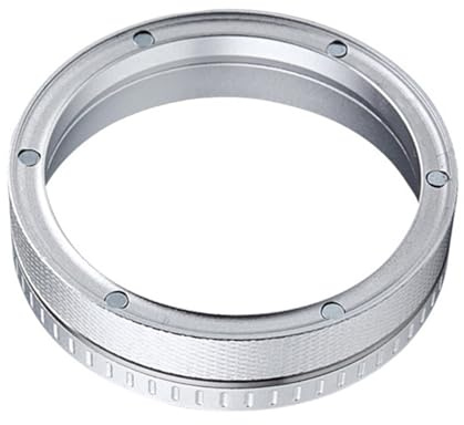 Imbuto dosatore per caffè espresso portafiltro 51 mm 55 mm 58 mm, imbuto in alluminio per macina barista, argento o nero