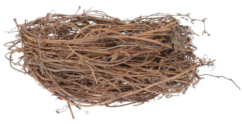 Selbstgemacht Hängekranz aus Rattan 200g, Holz, für Weihnachtsdekoration