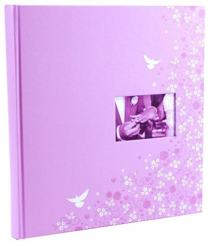 Goldbuch 8145 Hochzeitsalbum Flowers, rosa
