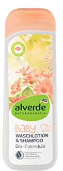 alverde Baby Baby Sensitiv Waschlotion und Shampoo, 1 x 200 ml