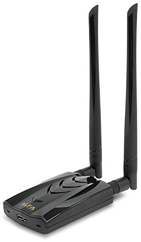 ALFA Network AWUS036ACH USB 3.0 WIFi AC long range,high penetration,Dual band 2.4 / 5ghz Standard's 802.11a, 802.11b, 802.11g, 802.11N, 802.11ac,RPSMA antennas x 2
