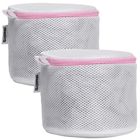 Mamlyn Mesh Bra Bags for Washing Machine, Lingerie wash Bags for Laundry