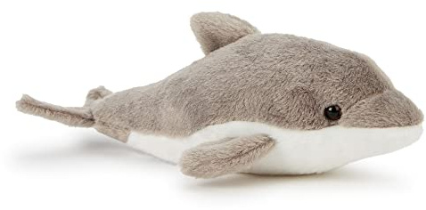 Zappi Co Peluche douce pour enfant - Fait partie de la collection Animaux de safari - Parfaite pour les enfants - Profondeur 25 cm - (Dauphin)