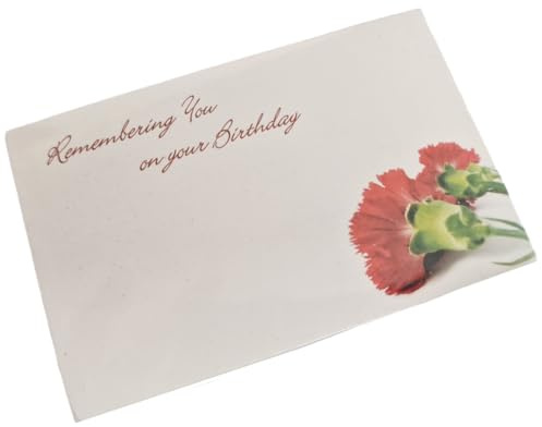 INERRA Flower Cards - Sympathy, Funeral and Remembrance Florist Message Cards - Pack of 50 (Remembrance 5574)