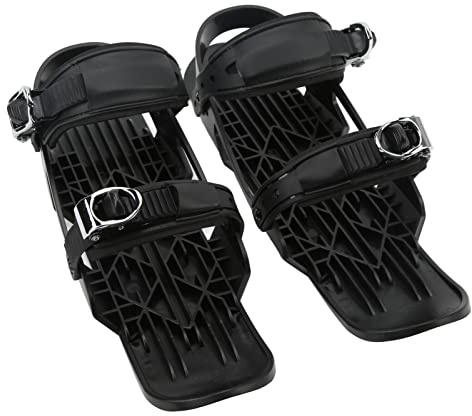 Masyrt Snowskate, Attacchi per Snowboard, Mini Pattini da Sci sulla, Snowblades Adulti Regolabili, Snowskates Corti Snowblades Skiboards, Scarponi da Sci Invernali