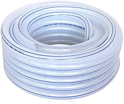 Tubo da giardino in plastica PVC antigelo da 1 pollice trasparente per uso domestico e agricolo 40m
