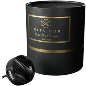 Elia Mor Auto Lufterfrischer – Luxuriöser Duft mit Oud & Rose, Lang anhaltender Autoduft, Hochwertiger Auto Duftspender – Edle Geschenkidee für Männer & Frauen