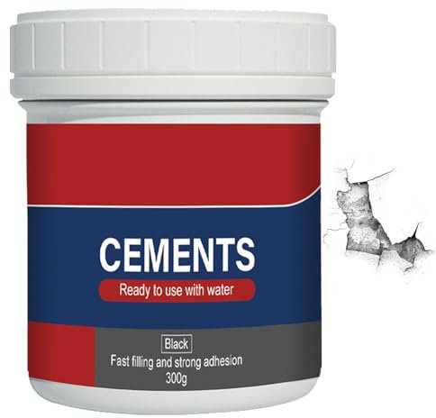 Patch de concreto - Cemento Ready Mixed | Relleno de cemento resistente a la intemperie para aceras, patios, entradas y espacios de pared | Sello anti-cracking