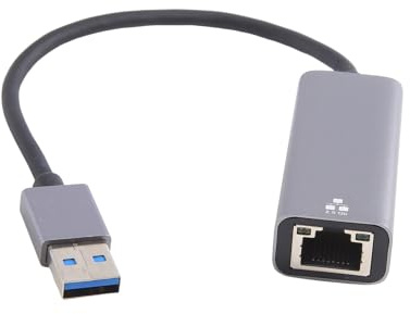 Vocdikficy Scheda di Rete USB3.0 2500Mbps USB RJ45 Scheda di Rete Cablata Esterna per Laptop PC Notebook Scheda di Rete