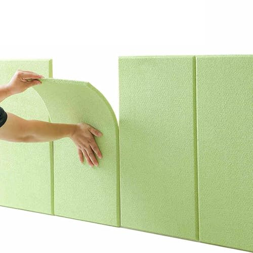 HSIRYAOHD Anti-Kollisions-Wandaufkleber, dicke Kinder-Schutz-Wandpolsterung, 30 cm x 60 cm, selbstklebendes Wandkissen, Tatami, weiche Tasche, Wandpaneele, 3D-Schutzkissen für Bett